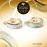 Argolla Celebrity Gold Tono Dorado Aleación Piedra Trancadero: Pasador V D: 1,8 cm A: 0,6 cm  Cuadrado Multi Color - 530049