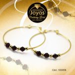 Argolla Celebrity Gold Tono Dorado Aleación Piedra Trancadero: Pasador V D: 3,5 cm A: 0,1 cm  Rombo Rojo - 530056