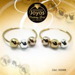 Argolla Celebrity Gold Tono 3 Tonos Colgante  Trancadero: Insercion D: 2,7 cm A: 0,1 cm  Esfera - 530086