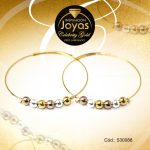 Argolla Celebrity Gold Tono 3 Tonos Colgante  Trancadero: Insercion D: 3,4 cm A: 3,4 cm  Esfera - 530088