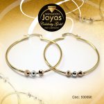 Argolla Celebrity Gold Tono 3 Tonos Colgante  Trancadero: Insercion D: 3,3 cm A: 0,4 cm  Esfera - 530090