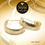 Argolla Celebrity Gold Tono Dorado Variado  Trancadero: Insercion D: 1,5 cm A: 0,5 cm  Borde Ancho - 530117