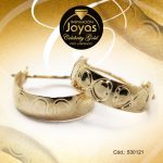 Argolla Celebrity Gold Tono Dorado Variado  Trancadero: Insercion D: 1,7 cm A: 0,6 cm  Borde Ancho - 530121