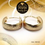 Argolla Celebrity Gold Tono Dorado Variado  Trancadero: Insercion D: 1,5 cm A: 0,5 cm  Borde Ancho - 530123