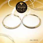 Argolla Celebrity Gold Tono 2 Tonos Forma  Trancadero: Pasador V D: 4,3 cm A: 0,3 cm  Doble - 530133