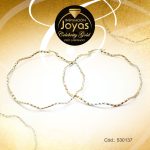 Argolla Celebrity Gold Tono 3 Tonos Forma  Trancadero: Pasador V D: 6,5 cm A: 0,1 cm  Entorchada - 530137