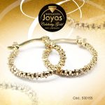 Argolla Celebrity Gold Tono Dorado Forma  Trancadero: Pasador V D: 1,5 cm A: 0,1 cm  Enlazada - 530155