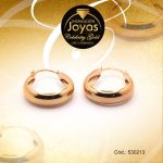 Argolla Celebrity Gold Variado Dorado Borde Ancho  - 530213