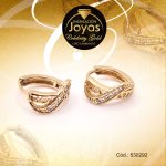 Argolla Celebrity Gold Aleación Micro Circón Dorado Curva  - 530292