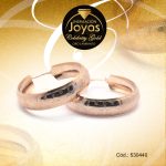 Argolla Celebrity Gold Variado Dorado Borde Ancho  - 530440