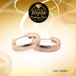 Argolla Celebrity Gold Variado Dorado Borde Ancho  - 530463