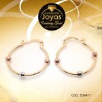 Argolla Celebrity Gold Colgante 3 Tonos Esfera  - 530471