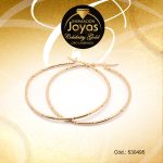 Argolla Celebrity Gold Variado Dorado Repuje de Líneas  - 530495