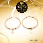 Argolla Celebrity Gold Colgante Dorado Cruz  - 530518