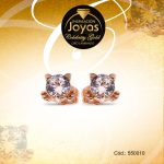 Zarcillo Celebrity Gold Tono Dorado Aleación Circón Trancadero: Mariposa   A: 1 cm L: 0,5 cm Gato - 550010