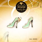 Zarcillo Celebrity Gold Tono Dorado Aleación Esmalte Trancadero: Mariposa   A: 1 cm L: 1 cm Tacón Verde - 550090