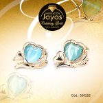 Zarcillo Celebrity Gold Tono Dorado Aleación Piedra Trancadero: Mariposa   A: 1 cm L: 1,2 cm Mariposa Azul - 550252