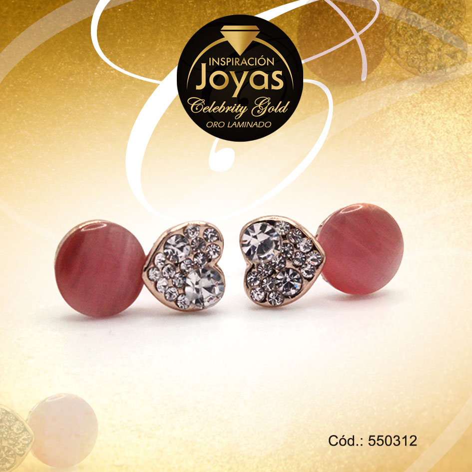 Zarcillo Celebrity Gold Tono Dorado Aleación Piedra Trancadero: Mariposa A: 0,9 cm L: 1,8 cm Esfera Rojo - 550312 Zarcillo Celebrity Gold Tono Dorado Aleación Piedra Trancadero: Mariposa A: 0,9 cm L: 1,8 cm Esfera Rojo - 550312 - Imagen 1