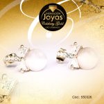 Zarcillo Celebrity Gold Tono Dorado Colgante  Trancadero: Mariposa   A: 1 cm L: 1,9 cm Esfera con Lazo - 550326