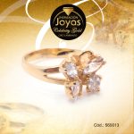 Anillo Celebrity Gold Aleación Circón Dorado Mariposa T: 7 - 560013