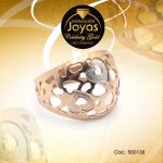 Anillo Celebrity Gold Variado 3 Tonos Corazón T: 5,5 - 560136