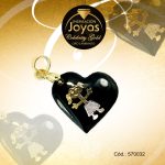 Dije Celebrity Gold Tono Dorado Aleación Esmalte Trancadero: 0   A: 1,5 cm L: 2,5 cm Niña  Negro - 570032