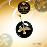 Dije Celebrity Gold Tono Dorado Aleación Esmalte Trancadero: 0   A: 1,5 cm L: 2,5 cm Pájaro Negro - 570033