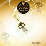 Dije Celebrity Gold Tono Dorado Aleación Esmalte Trancadero: 0   A: 1,5 cm L: 2,5 cm Niña  Blanco - 570034