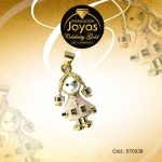 Dije Celebrity Gold Tono Dorado Aleación Esmalte Trancadero: 0   A: 1,5 cm L: 3 cm Niña  Rosado - 570038