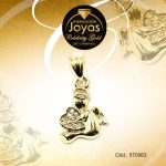 Dije Celebrity Gold Tono Dorado Aleación Micro Circón Trancadero: 0   A: 1,5 cm L: 3 cm Ángel  - 570063