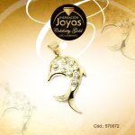 Dije Celebrity Gold Tono Dorado Aleación Micro Circón Trancadero: 0   A: 1,5 cm L: 3 cm Delfín  - 570072