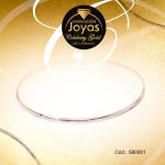 Pulsera Celebrity Gold Tono 3 Tonos Brazalete  Trancadero: 0 D: 7,5 cm A: 0,1 cm  Delgado  - 580001