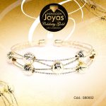 Pulsera Celebrity Gold Tono 3 Tonos Brazalete  Trancadero: 0 D: 7,5 cm A: 1,4 cm  Triple con Esfera  - 580002