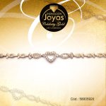 Pulsera Celebrity Gold Aleación Circón Dorado Corazón  - 58005920
