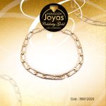 Pulsera Celebrity Gold Variado Dorado Eslabones Largos  - 58012020
