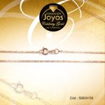 Cadena Celebrity Gold Dama Dorado Tejido Valentino  - 59004150