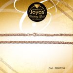 Cadena Celebrity Gold Dama Dorado Tejido Lumacchina  - 59005150