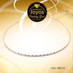 Cadena Gargantilla Celebrity Gold Variado 3 Tonos Entorchada  - 590110