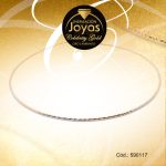 Cadena Gargantilla Celebrity Gold Variado 2 Tonos Repuje de Pepitas  - 590117