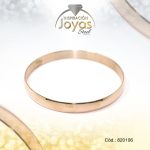 Pulsera de Acero Brazalete Rose Gold Redondo  - 820106