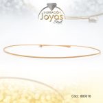 Cadena de Acero Gargantilla Dorado  - 880016
