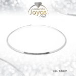 Cadena de Acero Gargantilla Plateado  - 880027