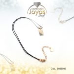 Cadena de Acero Cordón Dorado Poliéster Placa Mandamientos Medida 45 cm - 9038945