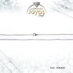 Cadena de Acero Dama Plateado Tejido Lumacchina  Medida 50 cm - 9042650