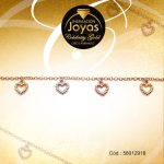Pulsera Celebrity Gold Variado Colgante 3 Tonos Corazón  - 58012918
