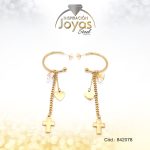 Zarcillo Dorado Largo - 842078