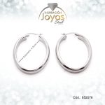 Argolla De Acero Plateado Forma De U - 852076